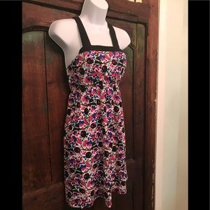Puella for Anthropologie floral mini dress size L